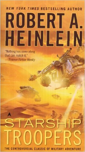 Starship Troopers by Robert A Heinlein featured on Manning the Wall