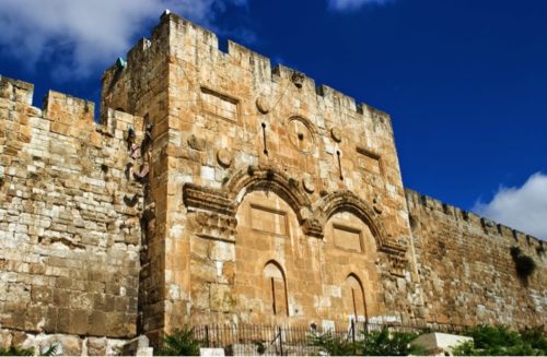 golden gate Jerusalem | @manningthewall.com